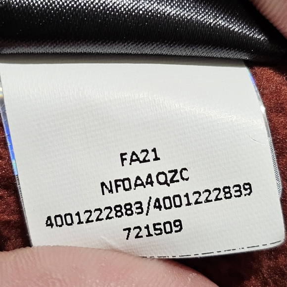 The North Face Carbondale 1/4 Snap Pullover Fleece Hoodie Mens Small Jacket TNF - Picture 10 of 10